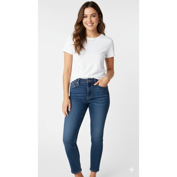 Madewell Pants - Madewell Jeans Womens Blue High-Rise Skinny  31 CKP464976799